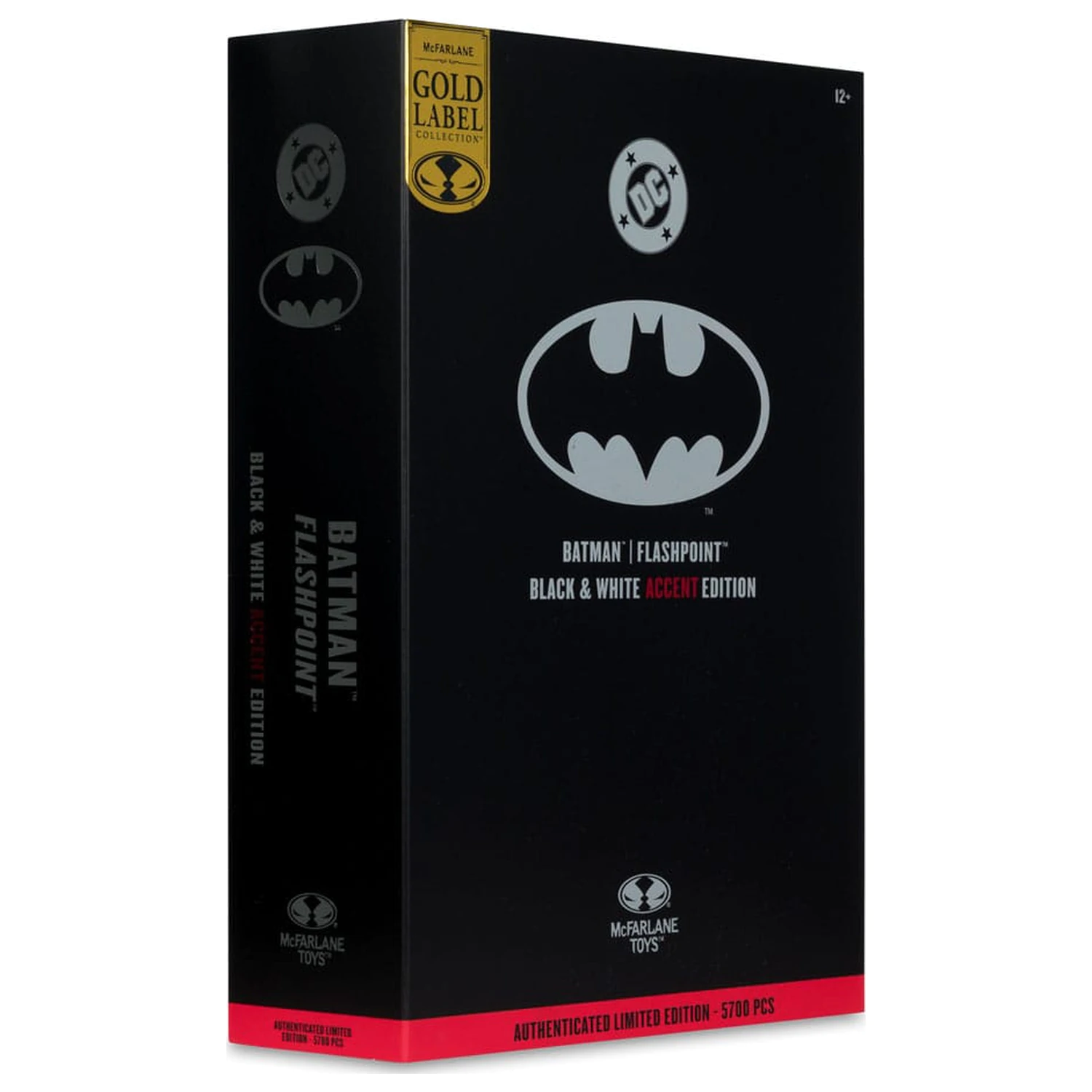 DC Multiverse Action Figure Batman (Flashpoint) (Black & White Accent Edition) (Gold Label) 18 cm product photo