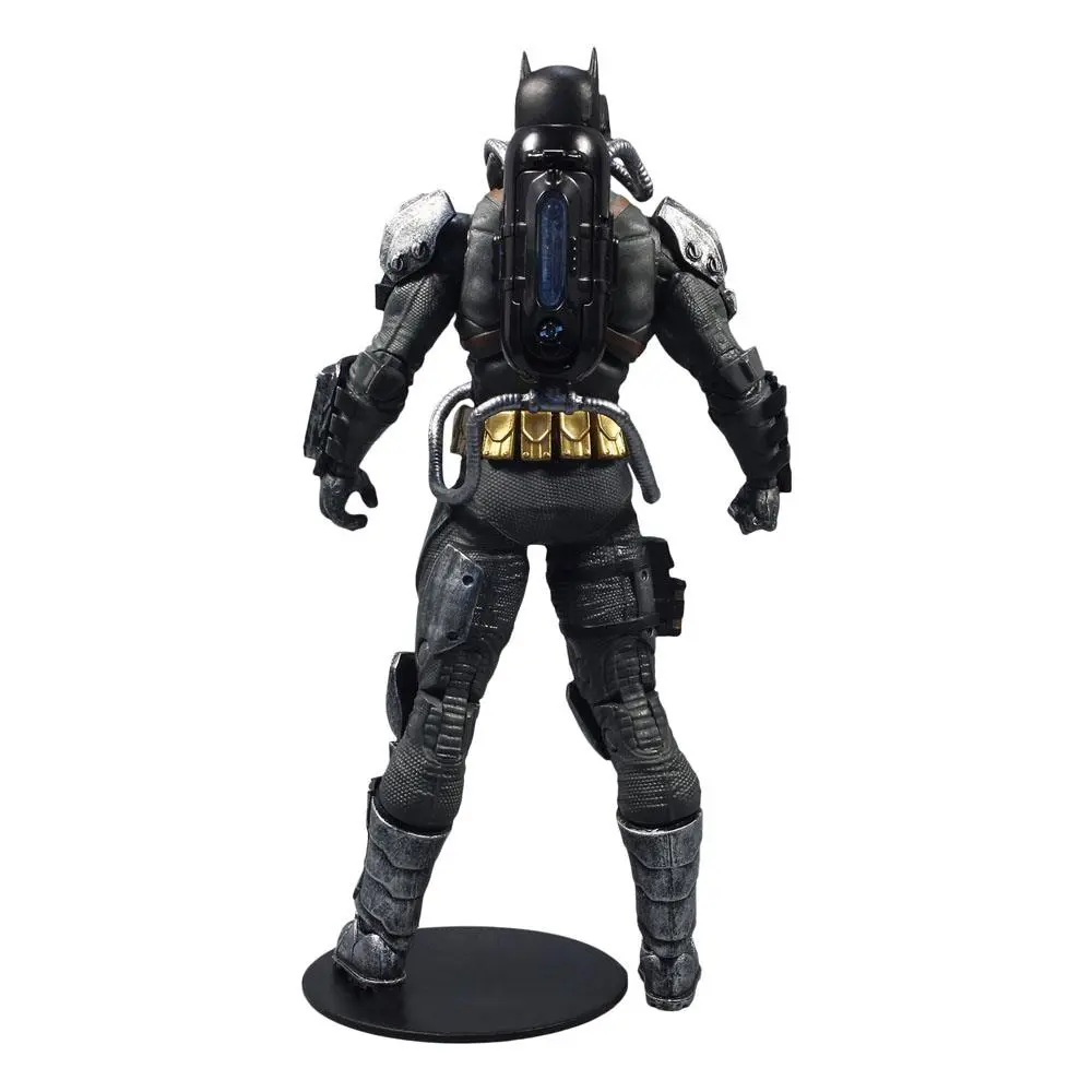 DC Multiverse Action Figure Batman Hazmat Suit Gold Label Light Up Batman Symbol 18 cm product photo
