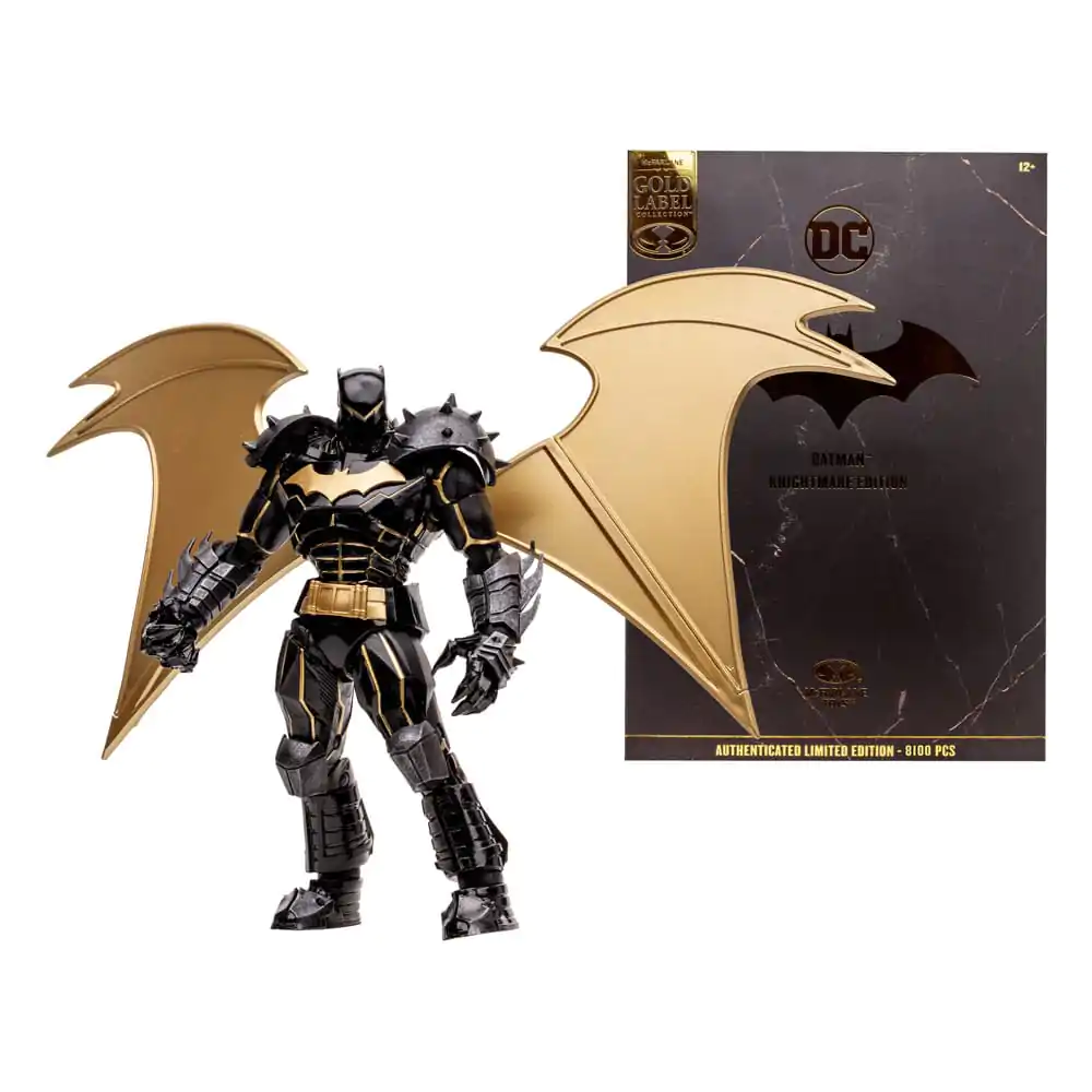 DC Multiverse Action Figure Batman (Hellbat) (Knightmare) (Gold Label) 18 cm product photo