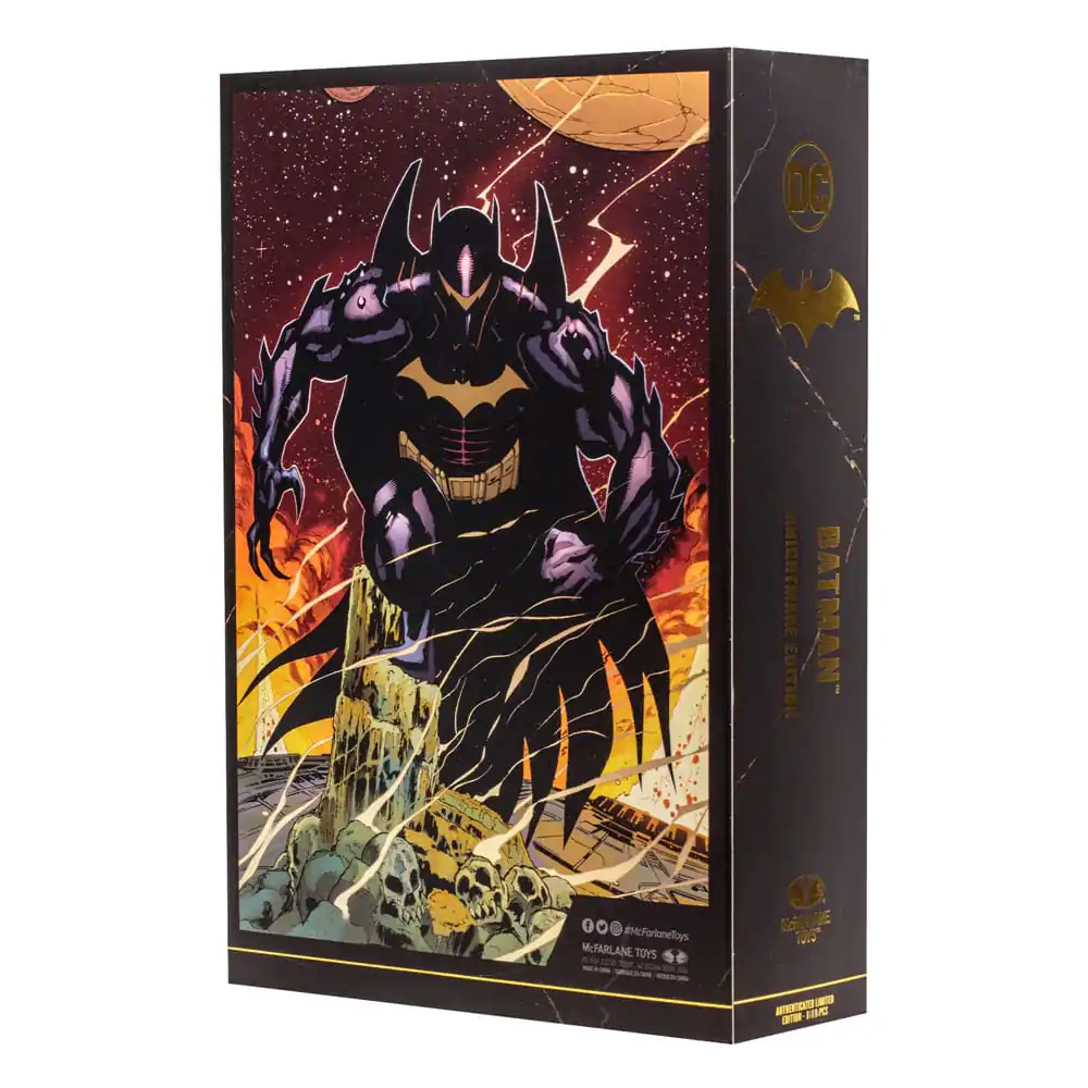 DC Multiverse Action Figure Batman (Hellbat) (Knightmare) (Gold Label) 18 cm product photo