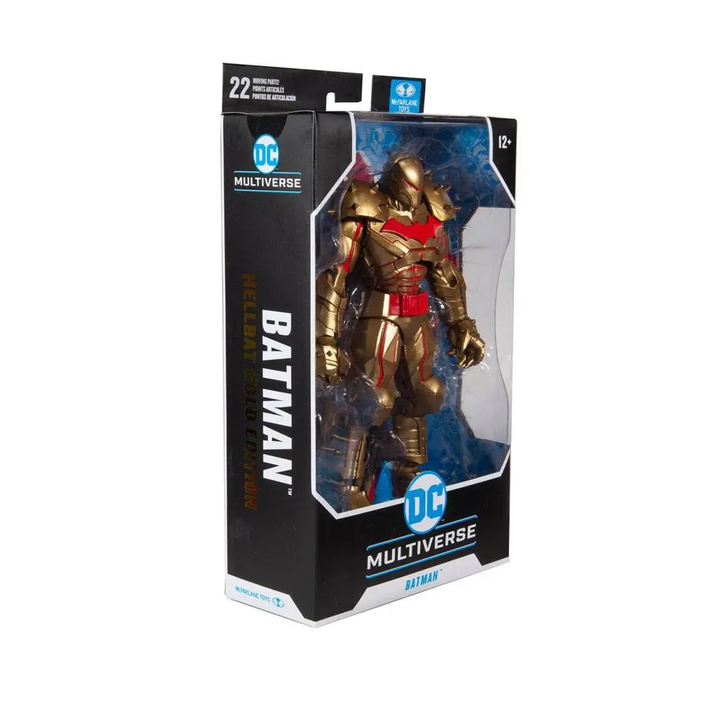 DC Multiverse Action Figure Batman Hellbat Suit (Gold Edition) 18 cm product photo