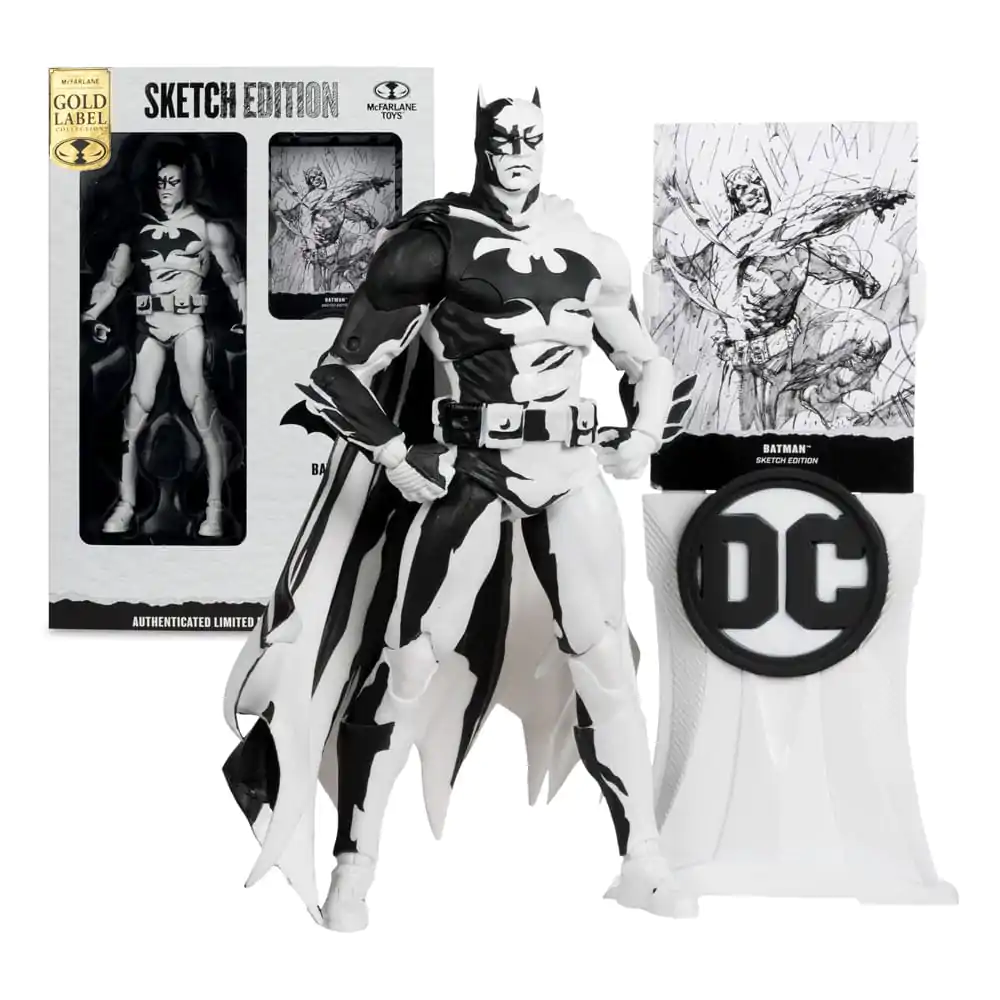 DC Multiverse Action Figure Batman Hush (Line Art) (Gold Label) 18 cm product photo