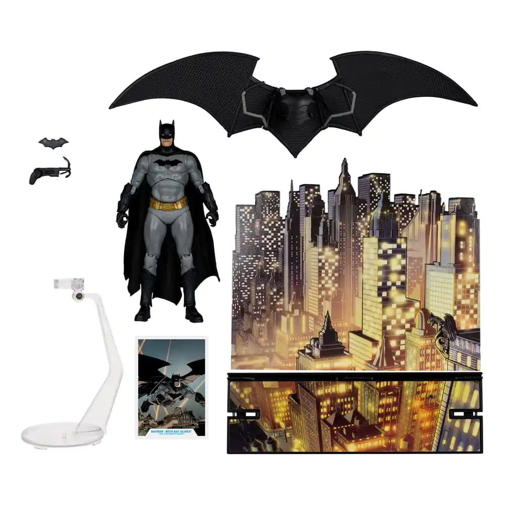 DC Multiverse Action Figure Batman with Bat-Glider (The Thirteenth Hour) (Gold Label) 18 cm product photo