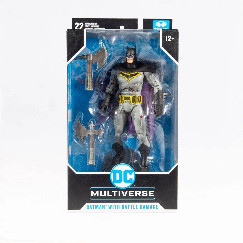 DC Multiverse Action Figure Batman with Battle Damage (Dark Nights: Metal) 18 cm product photo