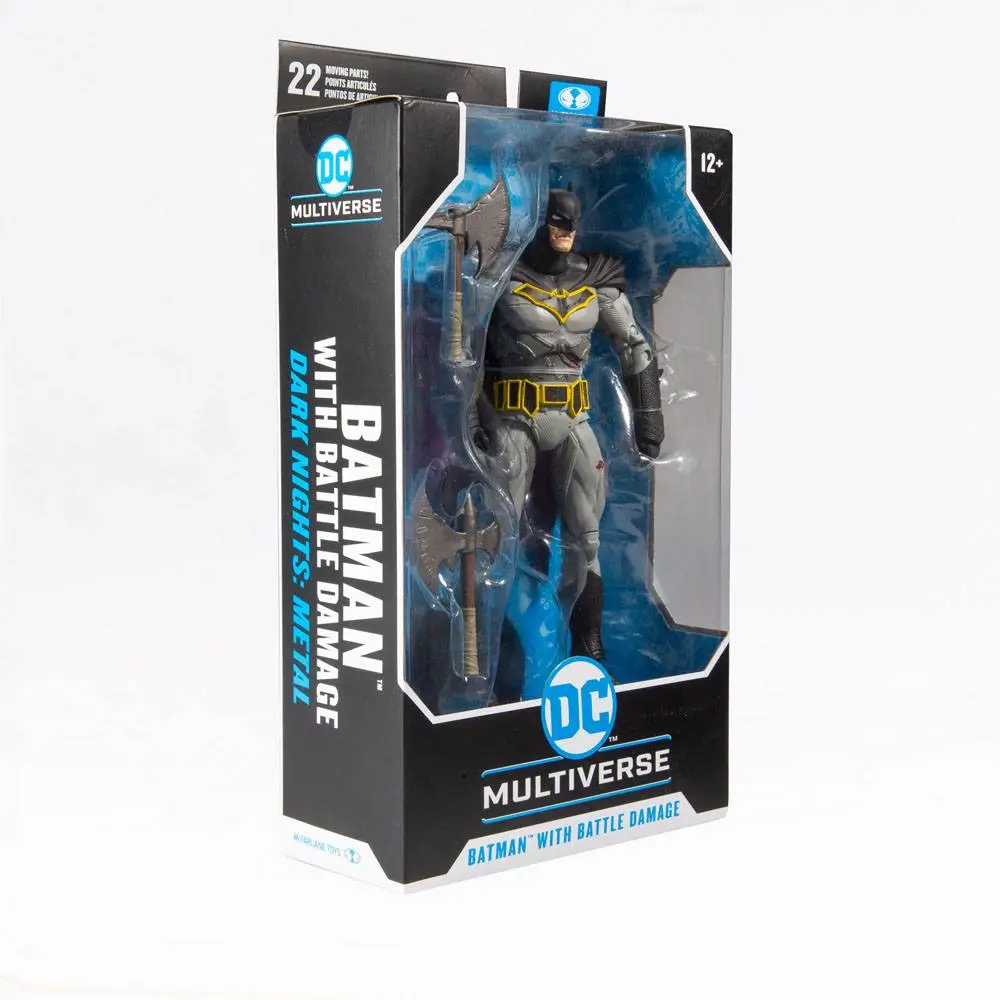 DC Multiverse Action Figure Batman with Battle Damage (Dark Nights: Metal) 18 cm product photo