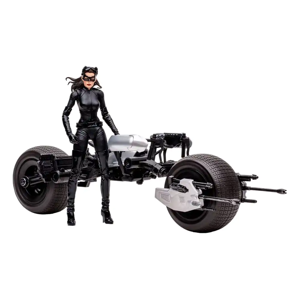 DC Multiverse Vehicle Batpod with Catwoman (The Dark Knight Rises) product photo