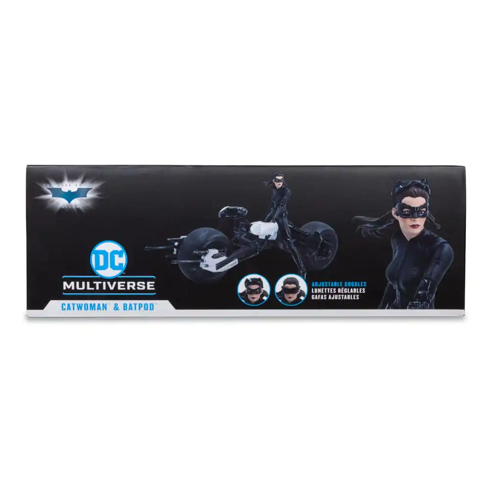 DC Multiverse Vehicle Batpod with Catwoman (The Dark Knight Rises) product photo