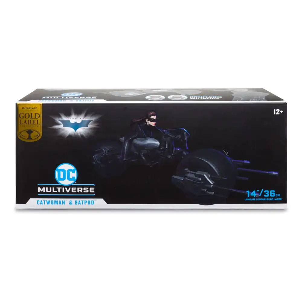 DC Multiverse Vehicle Batpod with Catwoman (The Dark Knight Rises) product photo