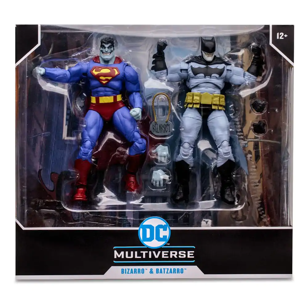 DC Multiverse Action Figure 2-Pack Bizarro & Batzarro 18 cm termékfotó