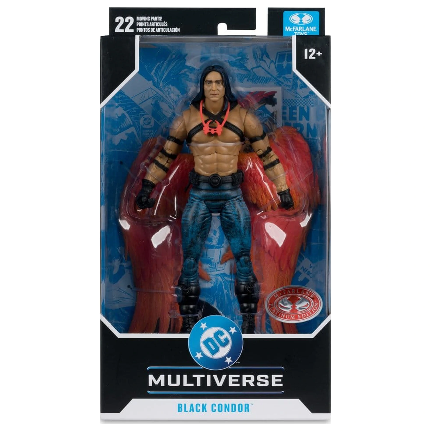 DC Multiverse Action Figure Black Condor (DC Classic) (Red Platinum Edition) 27 cm product photo
