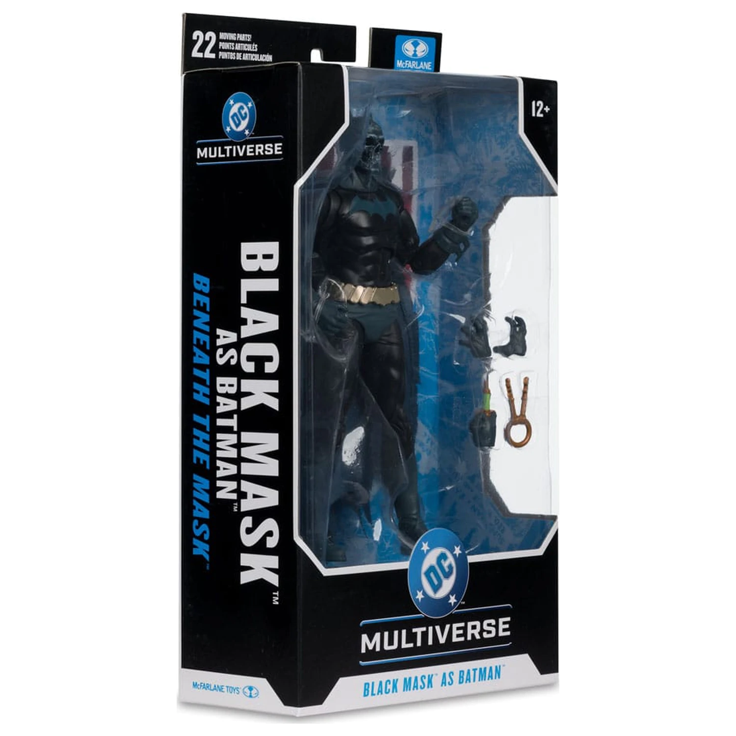 DC Multiverse Action Figure Black Mask as Batman (Beneath the Mask) 18 cm product photo