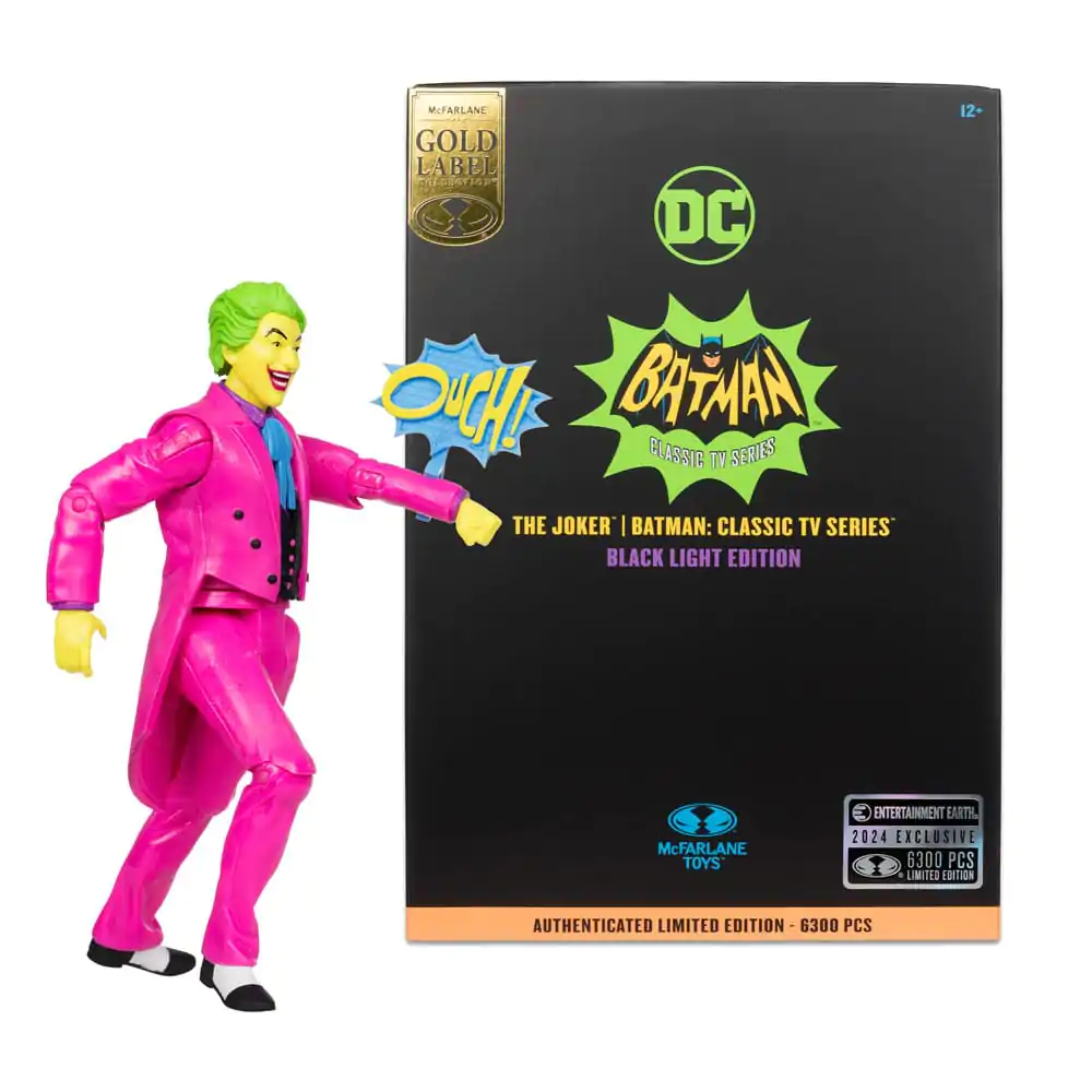 DC Multiverse Action Figure BM66 The Joker (Black Light) (Gold Label) 18 cm product photo