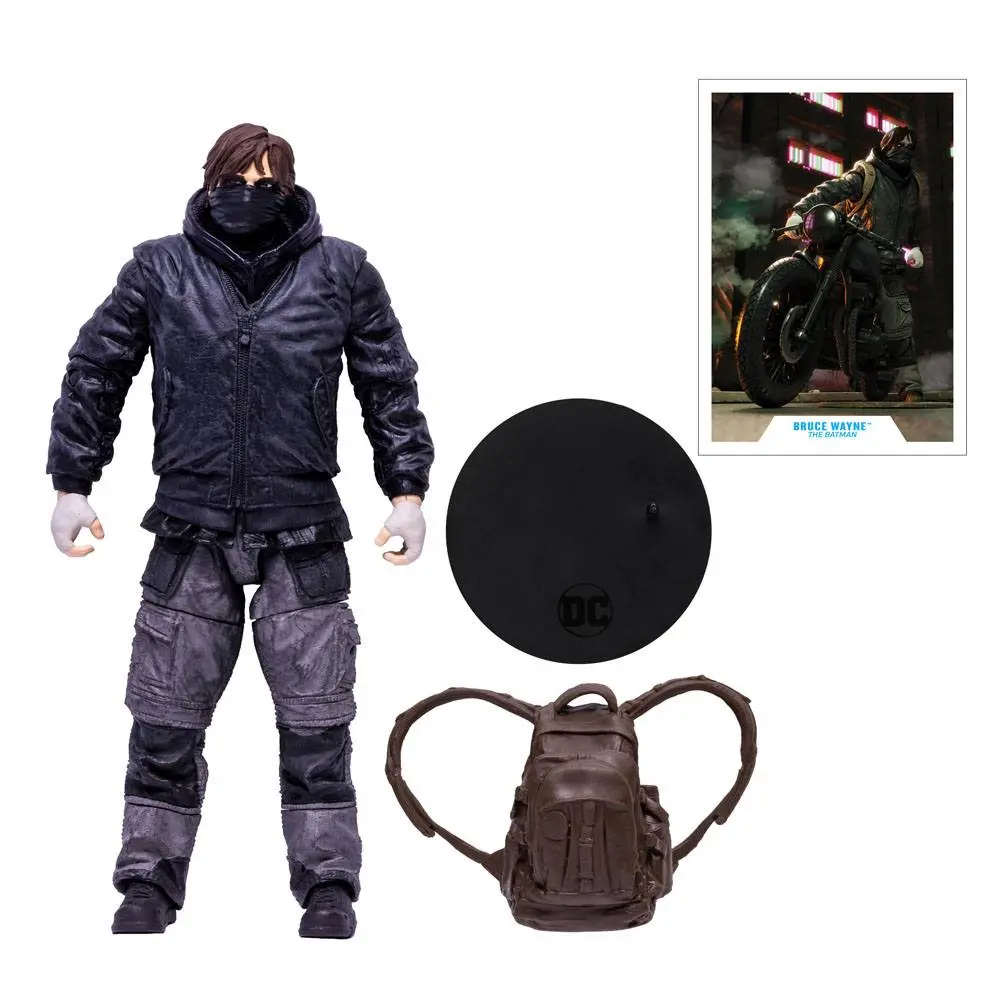 The Batman Movie Action Figure Bruce Wayne Drifter 18 cm product photo