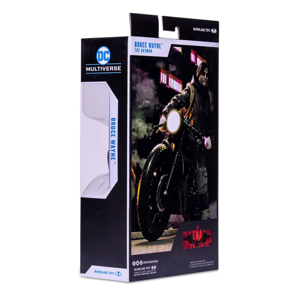 The Batman Movie Action Figure Bruce Wayne Drifter Unmasked 18 cm product photo