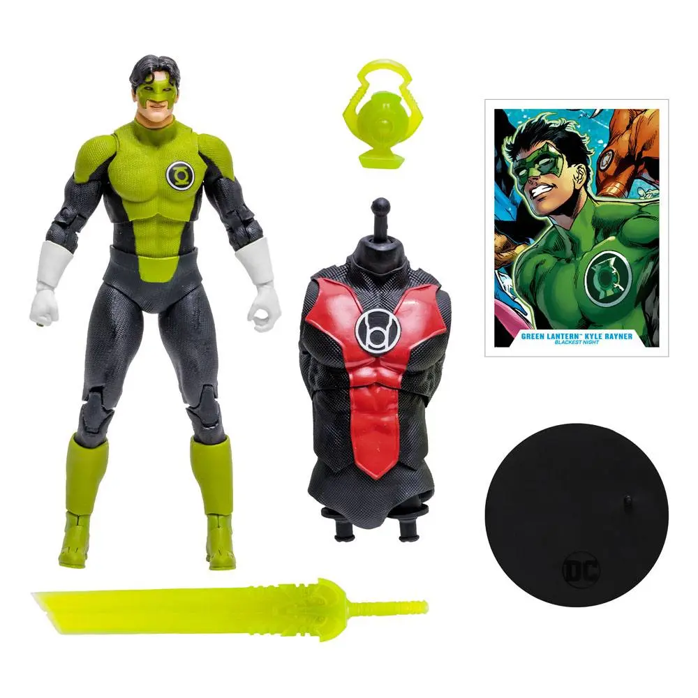 DC Multiverse Build A Action Figure Kyle Rayner (Blackest Night) 18 cm product photo