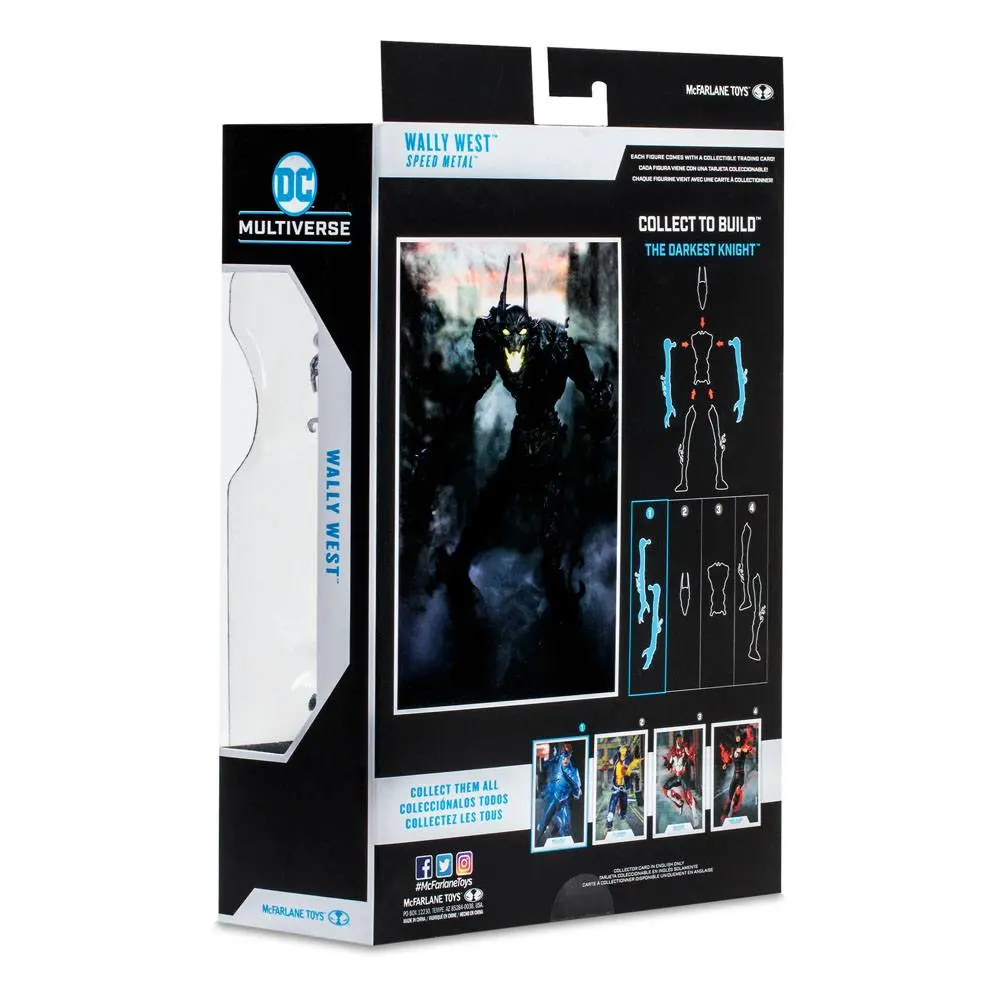 DC Multiverse Build A Action Figure Wally West (Speed Metal) 18 cm product photo