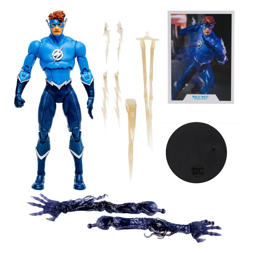 DC Multiverse Build A Action Figure Wally West (Speed Metal) 18 cm product photo