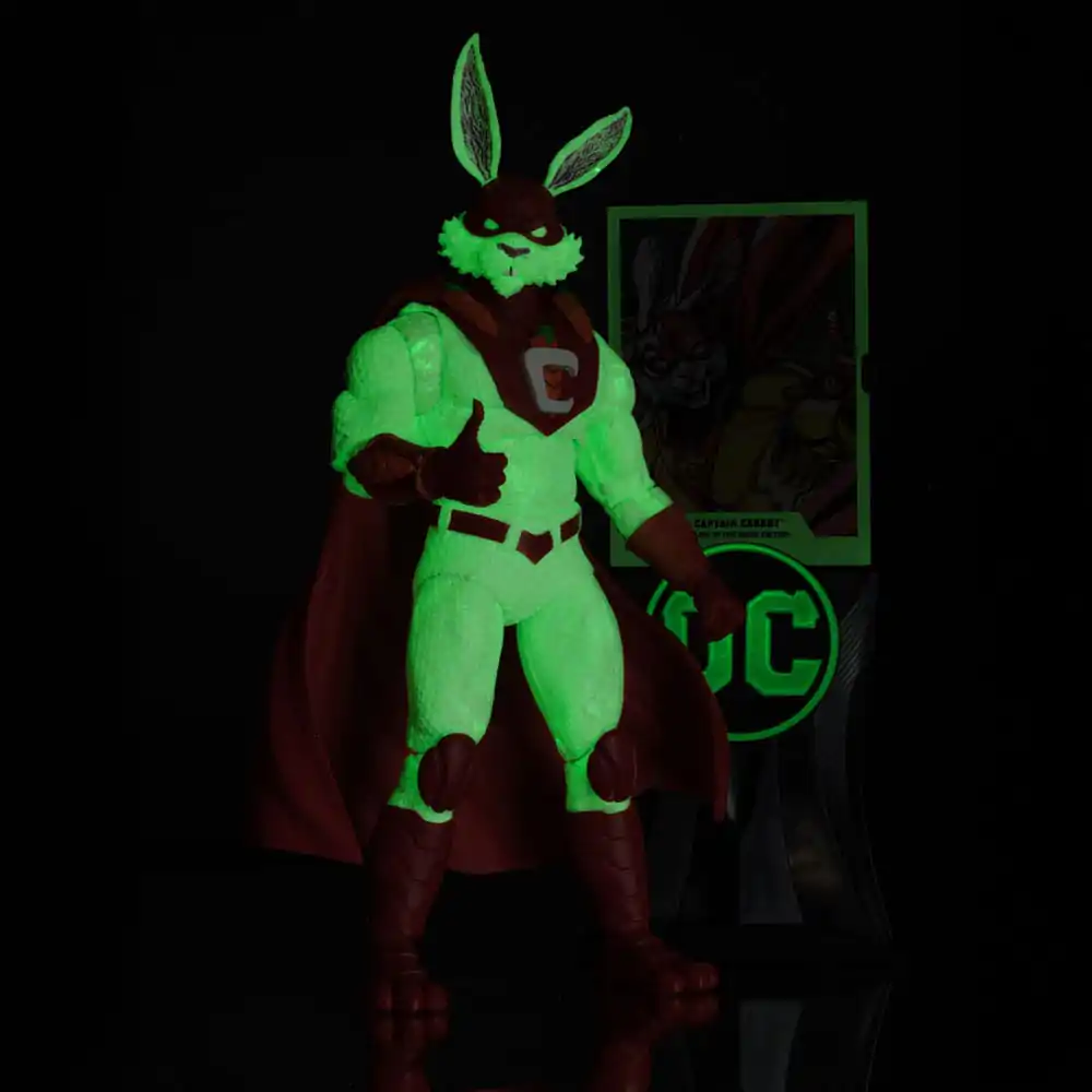 DC Multiverse Action Figure Captain Carrot (Justice League Incarnate) Glow In The Dark Edition (Gold Label) 18 cm termékfotó