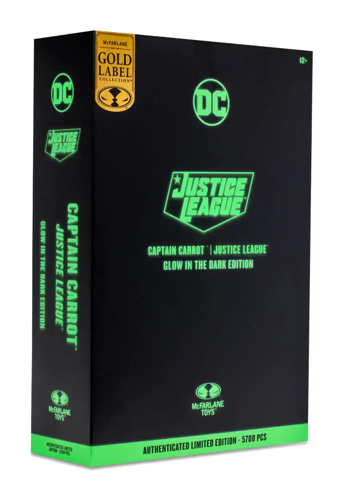 DC Multiverse Action Figure Captain Carrot (Justice League Incarnate) Glow In The Dark Edition (Gold Label) 18 cm termékfotó