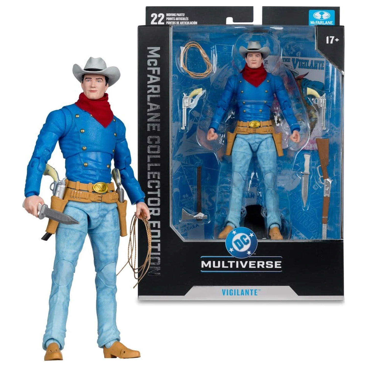 DC Multiverse Collector Edition Action Figure Vigilante (All Star Squadron) (Collector Edition #56) 18 cm product photo