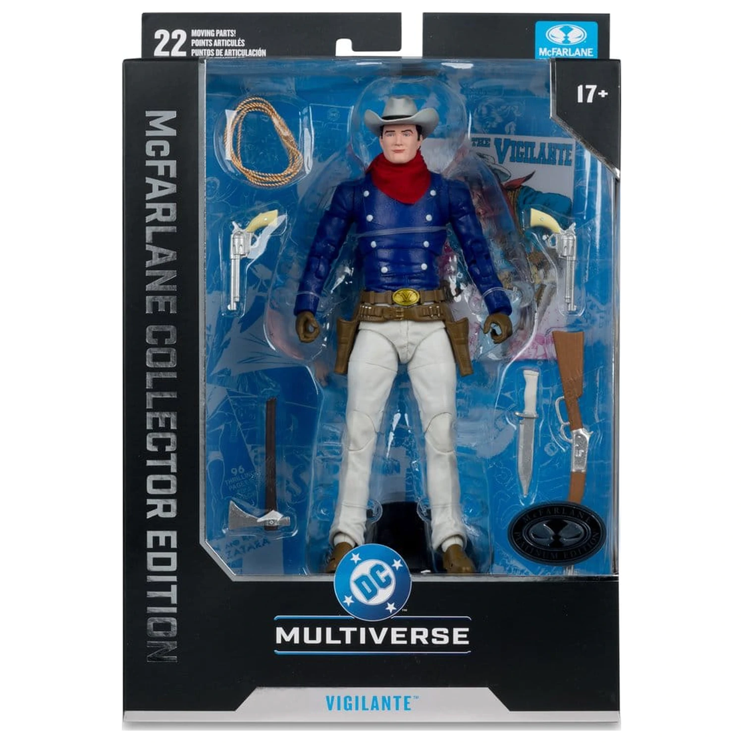 DC Multiverse Collector Edition Action Figure Vigilante (All Star Squadron) (Collector Edition #56) 18 cm product photo