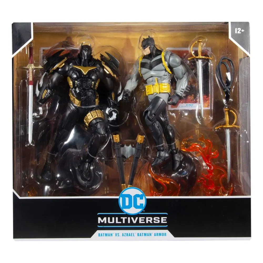 DC Multiverse Action Figure Collector Multipack Batman vs Azrael Batman Armor 18 cm product photo