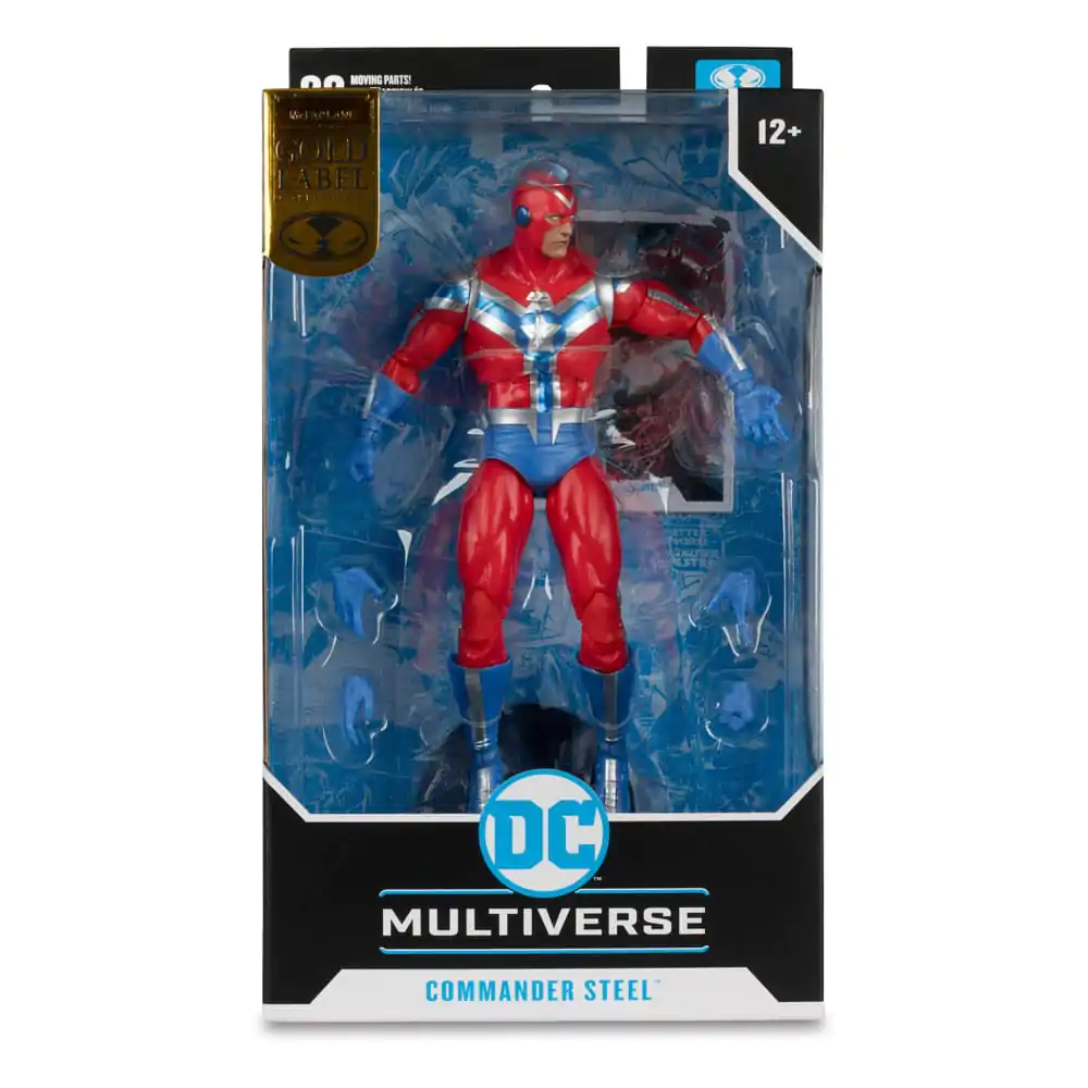 DC Multiverse Action Figure Commander Steel (JSA) (Gold Label) 18 cm product photo