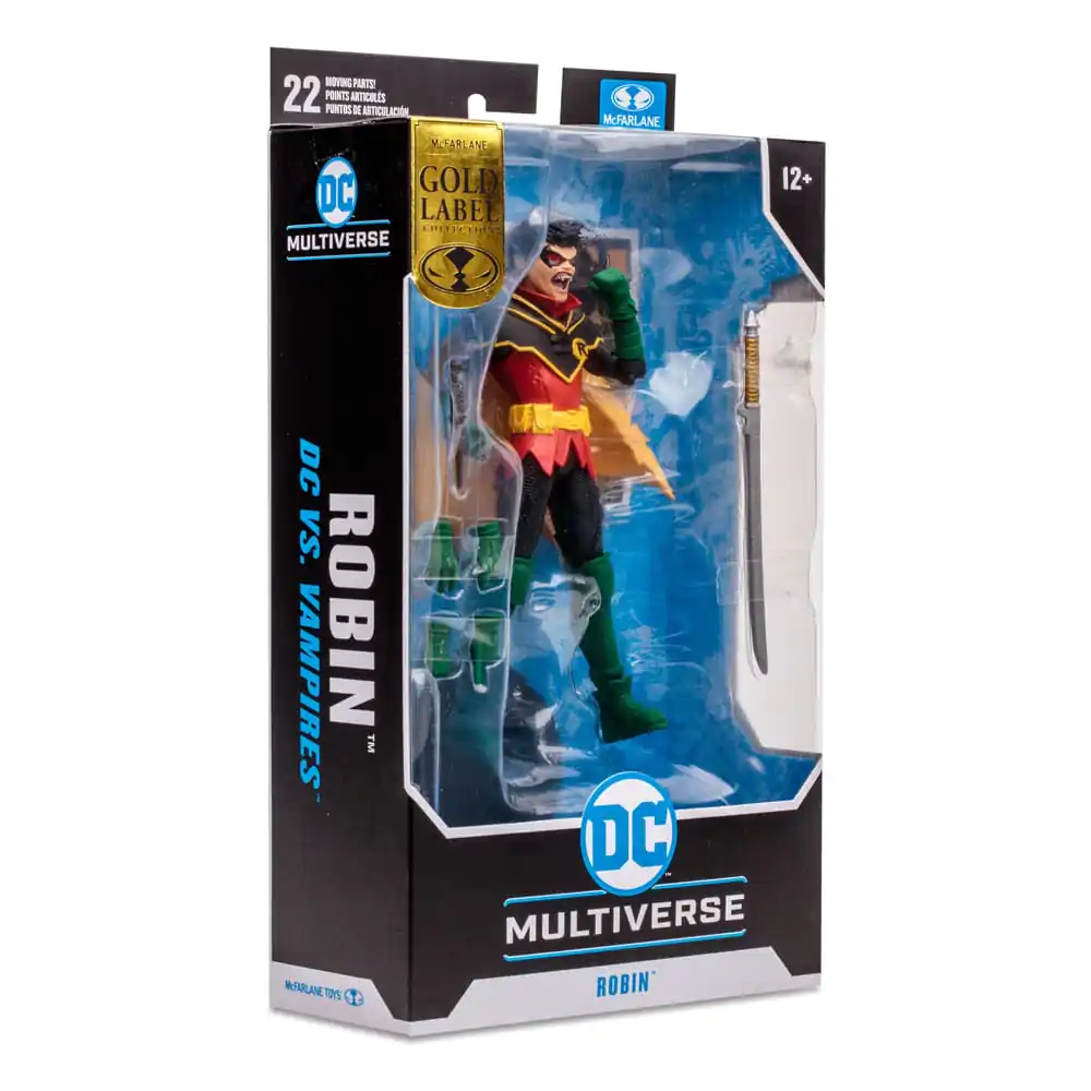 DC Multiverse Action Figure Damian Wayne Robin (DC vs. Vampires) (Gold Label) 18 cm product photo