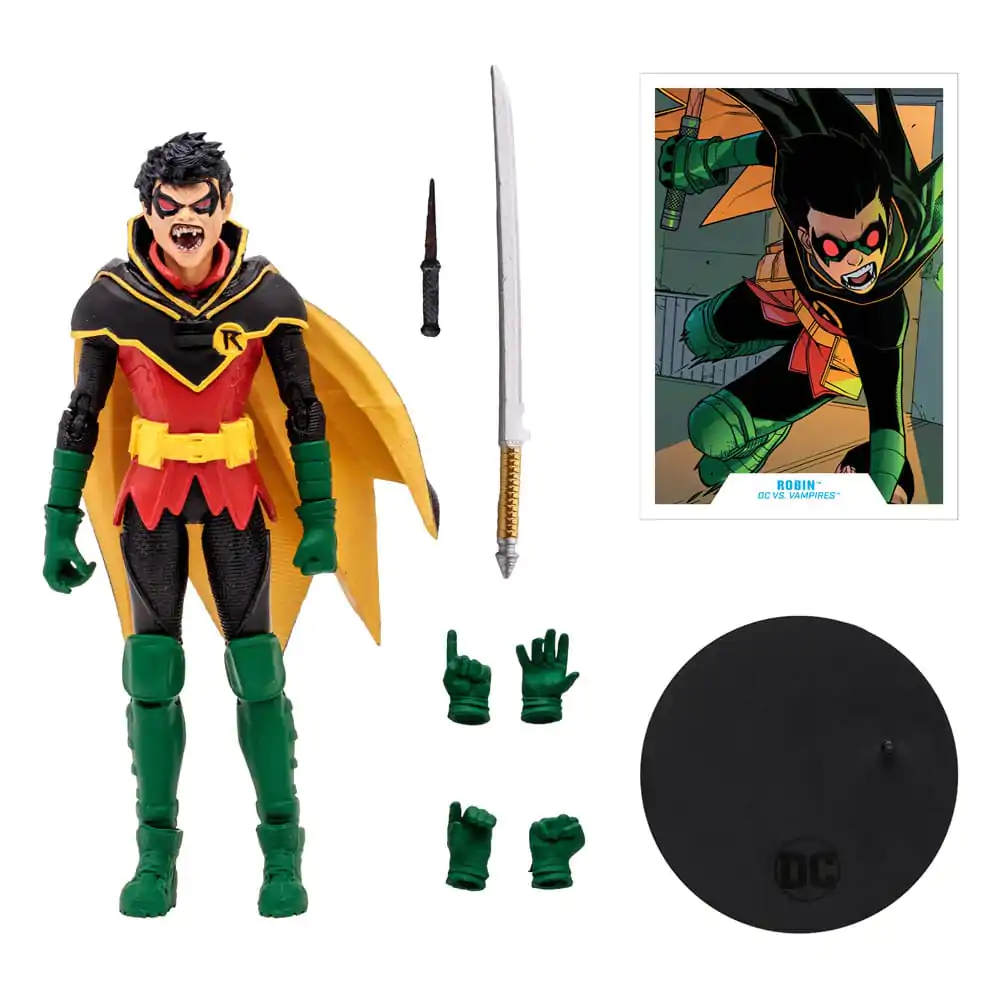 DC Multiverse Action Figure Damian Wayne Robin (DC vs. Vampires) (Gold Label) 18 cm product photo