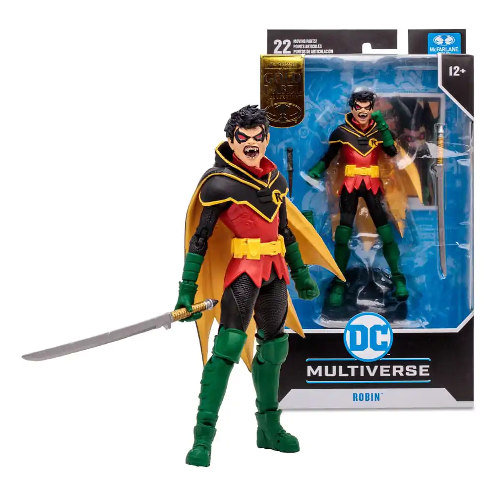 DC Multiverse Action Figure Damian Wayne Robin (DC vs. Vampires) (Gold Label) 18 cm product photo