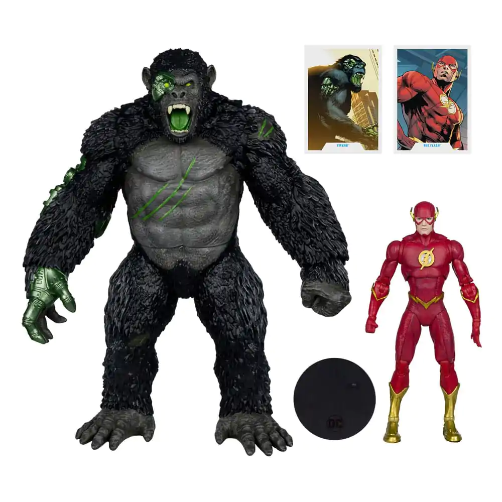 DC Multiverse Action Figure 2-Pack Flash vs. Titano 18 cm product photo