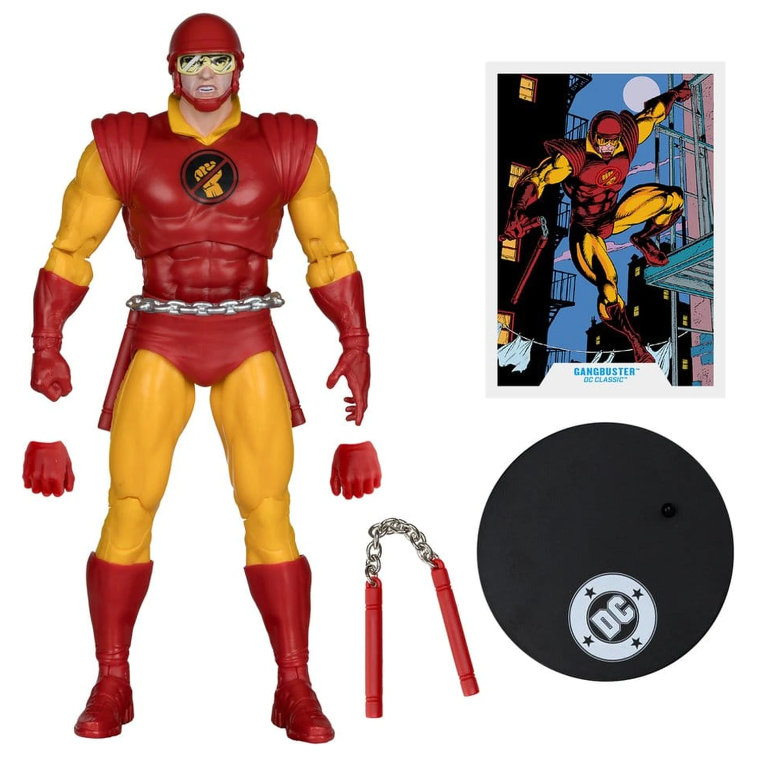 DC Multiverse Action Figure Gangbuster (DC Classic) (Red Platinum Edition) 18 cm product photo