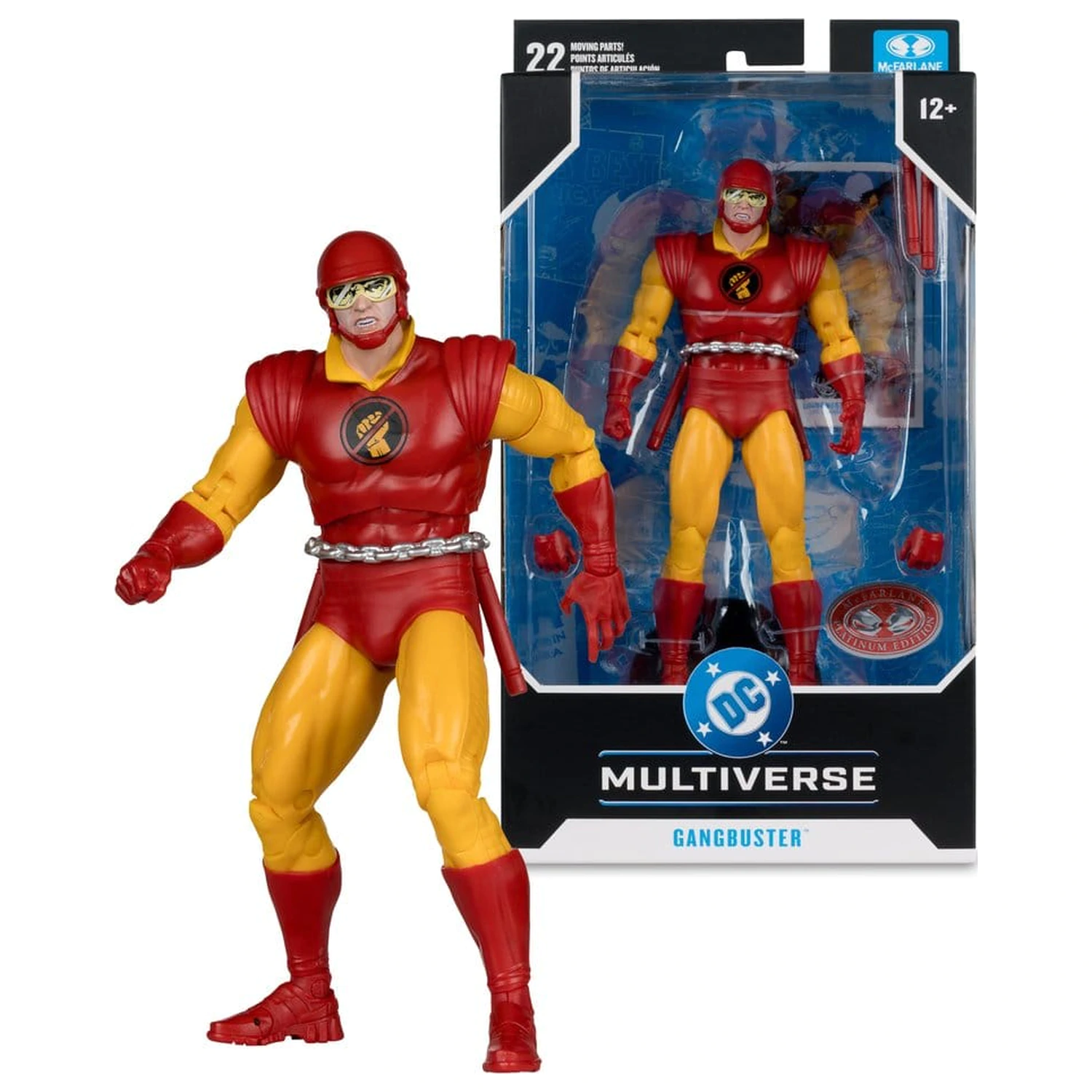DC Multiverse Action Figure Gangbuster (DC Classic) (Red Platinum Edition) 18 cm product photo
