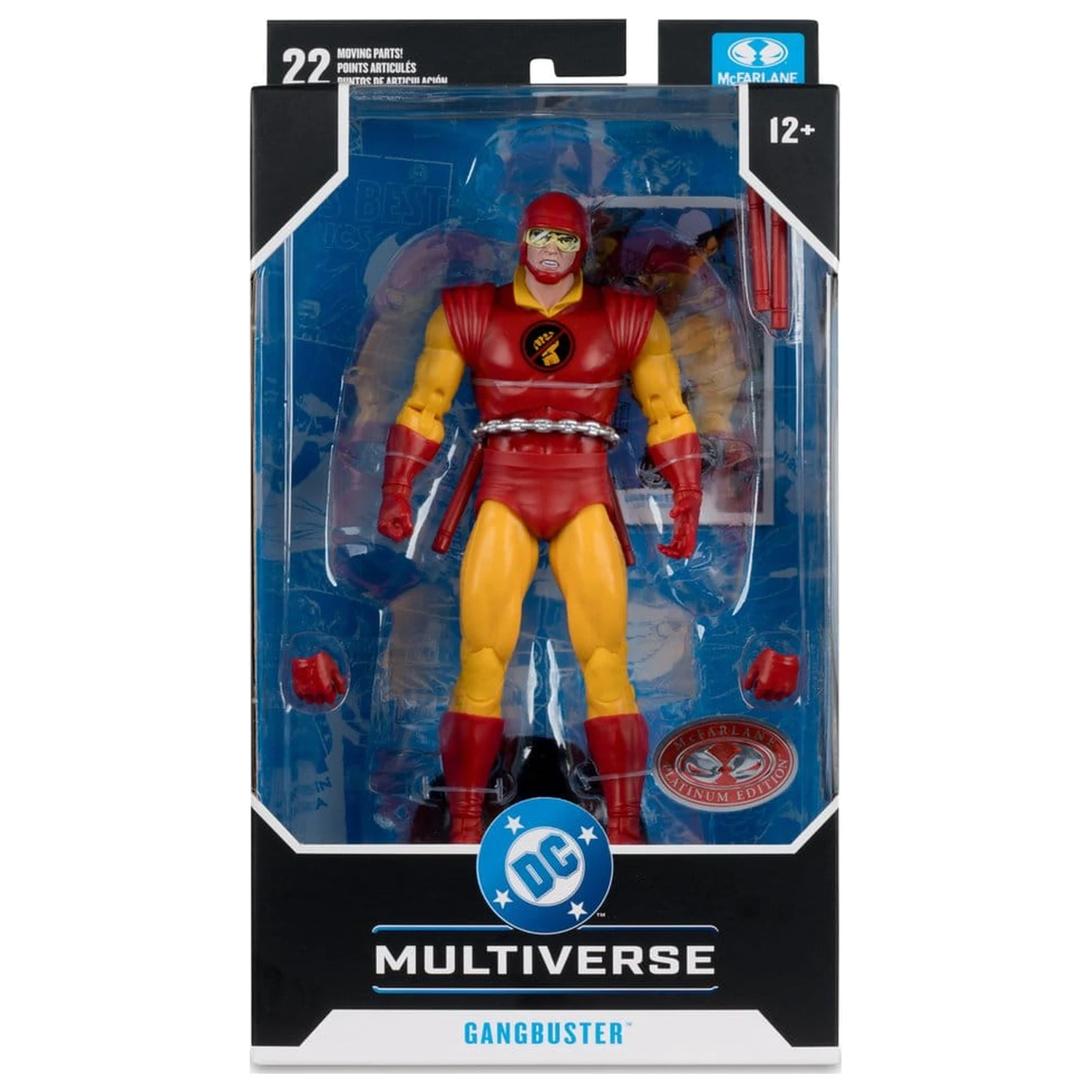 DC Multiverse Action Figure Gangbuster (DC Classic) (Red Platinum Edition) 18 cm product photo