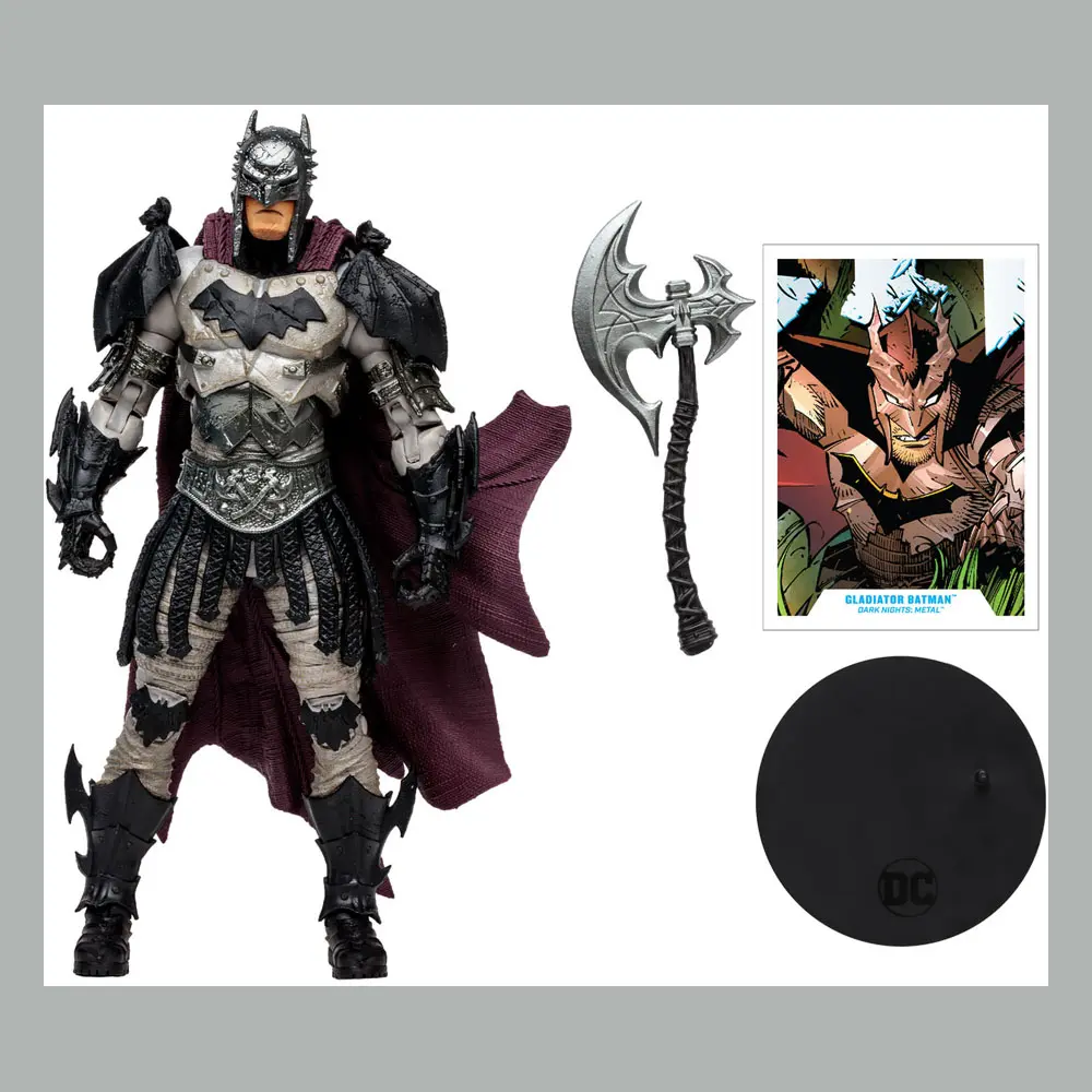 DC Multiverse Action Figure Gladiator Batman (Dark Metal) 18 cm product photo