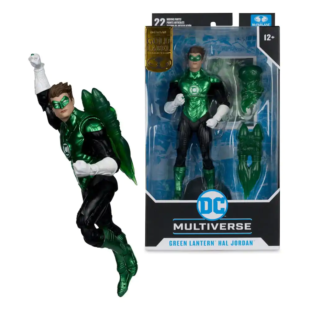 DC Multiverse Action Figure Green Lantern (Hal Jordan) (Green Lanterns) (Gold Label) 18 cm product photo