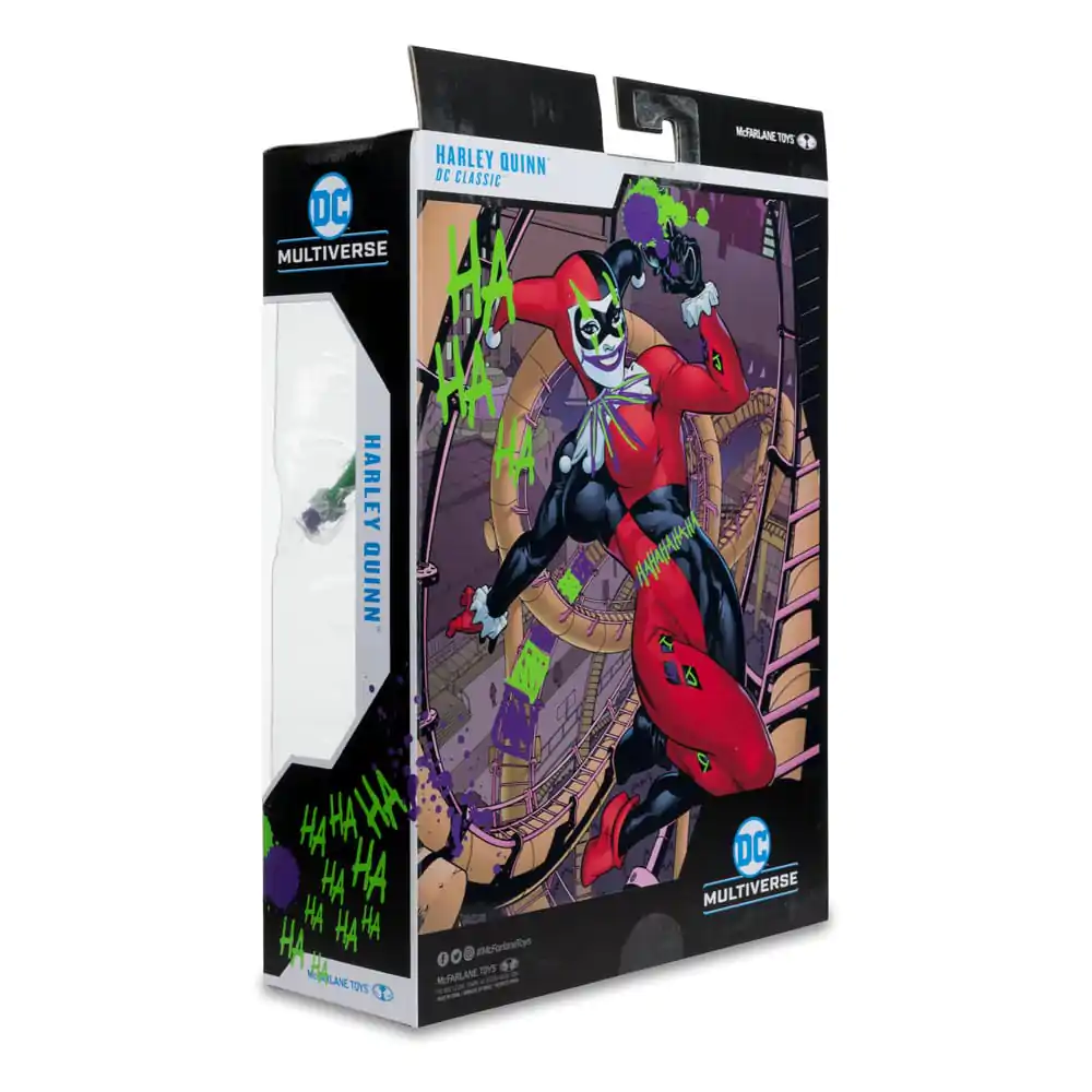 DC Multiverse Action Figure Harley Quinn (DC Classic) Jokerized (Gold Label) 18 cm termékfotó