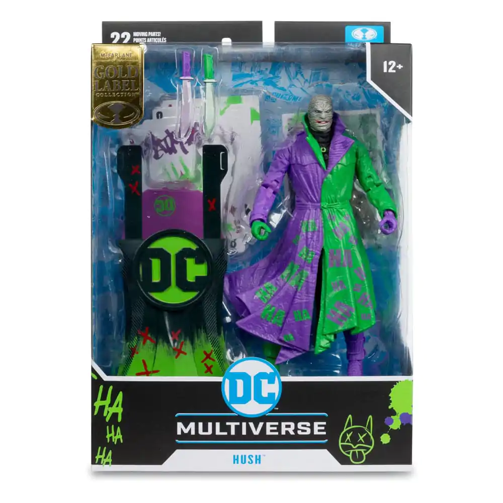 DC Multiverse Action Figure Hush (Batman: Hush) Jokerized (Gold Label) 18 cm product photo