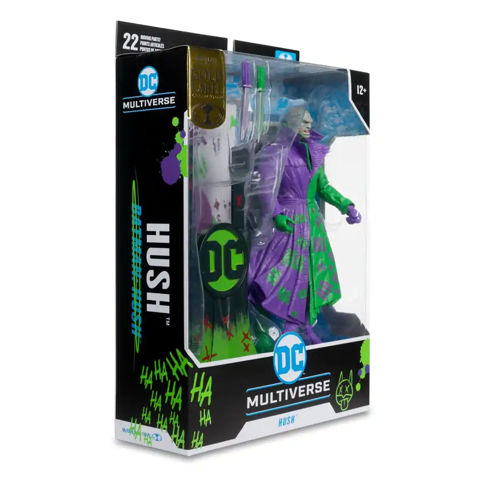 DC Multiverse Action Figure Hush (Batman: Hush) Jokerized (Gold Label) 18 cm product photo