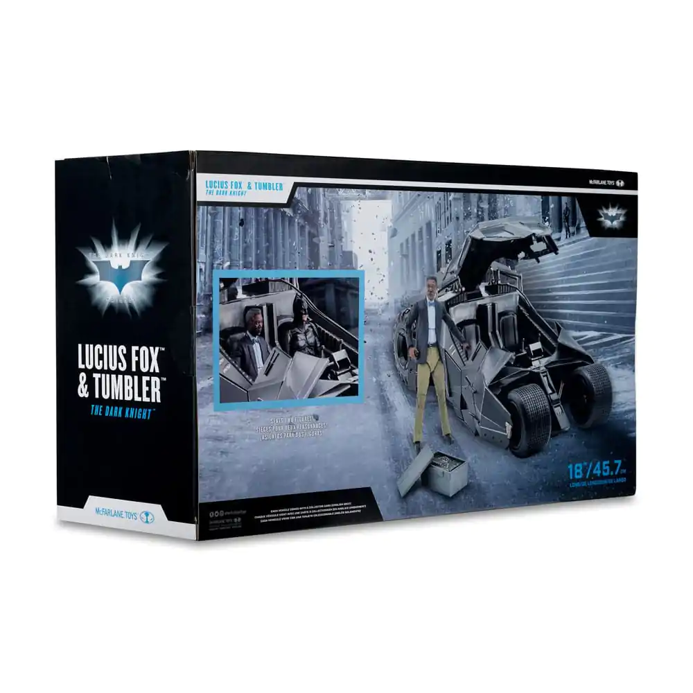 DC Multiverse Vehicle Tumbler with Lucuis Fox (The Dark Knight) (Gold Label) termékfotó