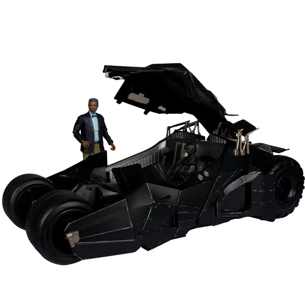 DC Multiverse Vehicle Tumbler with Lucuis Fox (The Dark Knight) (Gold Label) product photo