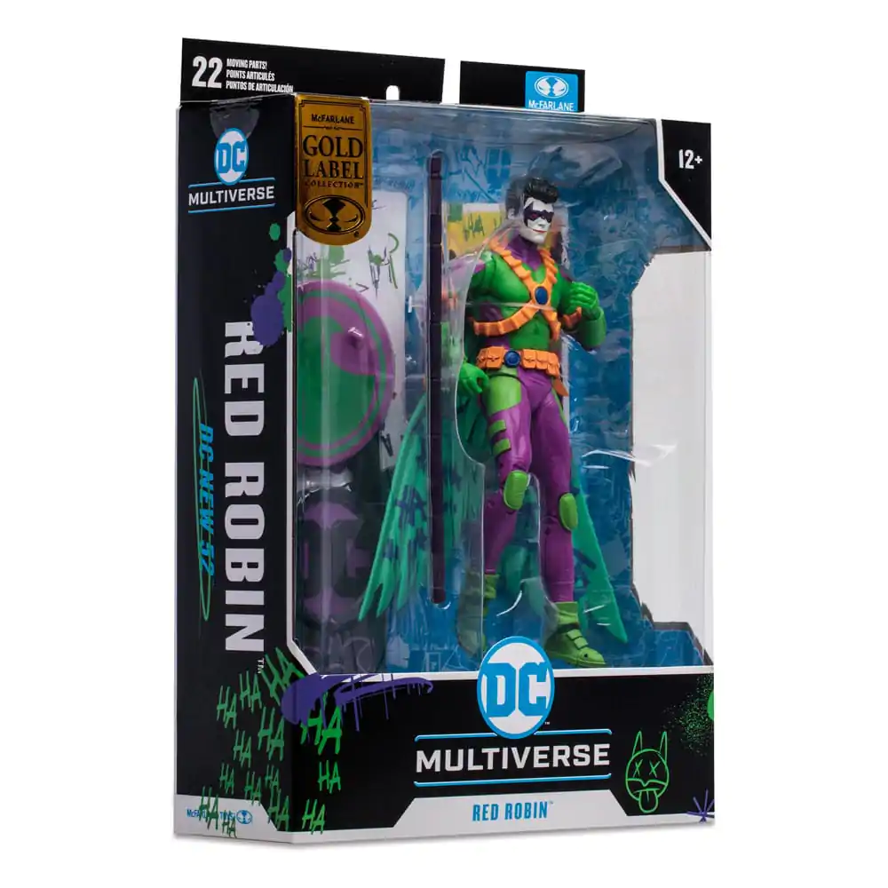 DC Multiverse Action Figure Jokerized Red Robin (New 52) (Gold Label) 18 cm termékfotó