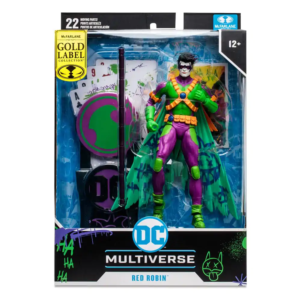 DC Multiverse Action Figure Jokerized Red Robin (New 52) (Gold Label) 18 cm termékfotó