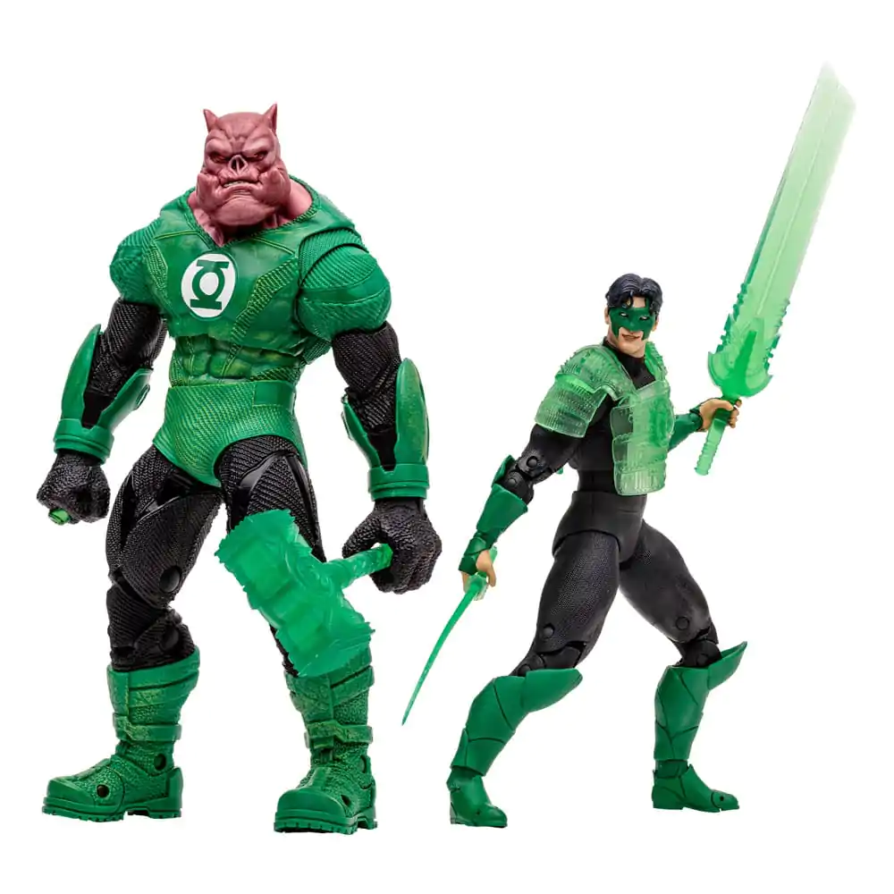 DC Multiverse Action Figure 2-Pack Kilowog &amp; Green Lantern (Gold Label) 18 cm product photo