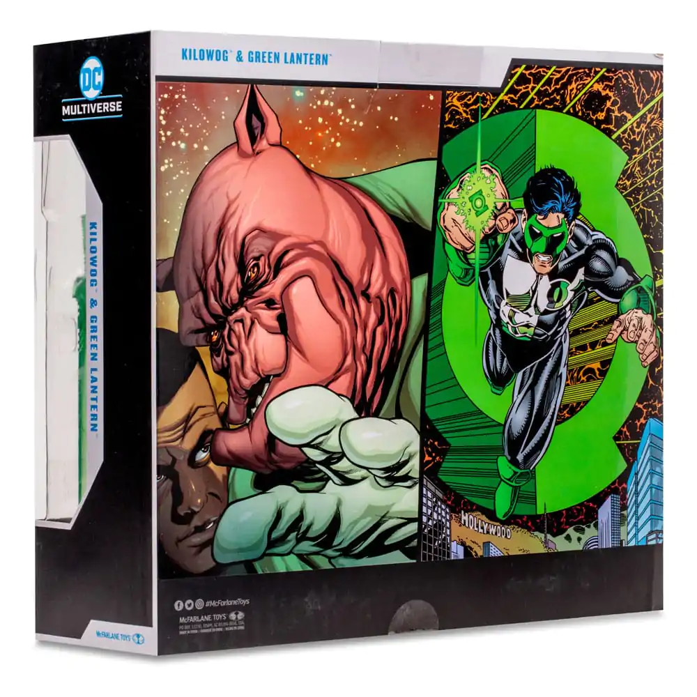 DC Multiverse Action Figure 2-Pack Kilowog &amp; Green Lantern (Gold Label) 18 cm product photo