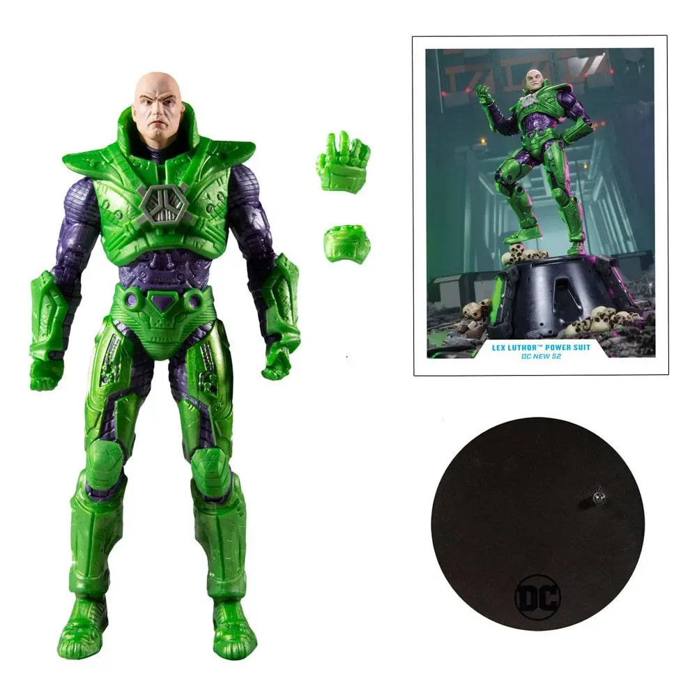 DC Multiverse Action Figure Lex Luthor Power Suit DC New 52 18 cm product photo