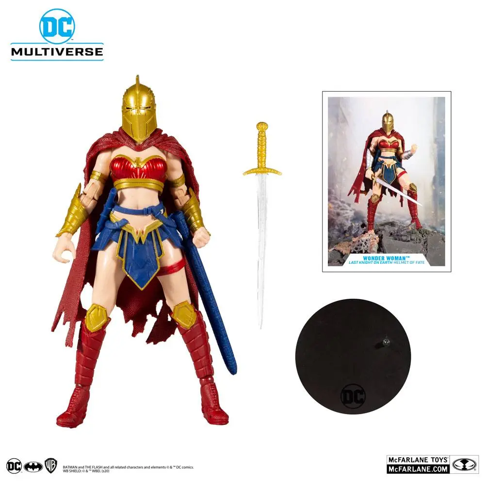 DC Multiverse Action Figure LKOE Wonder Woman with Helmet of Fate 18 cm product photo