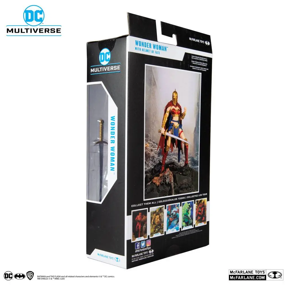 DC Multiverse Action Figure LKOE Wonder Woman with Helmet of Fate 18 cm product photo