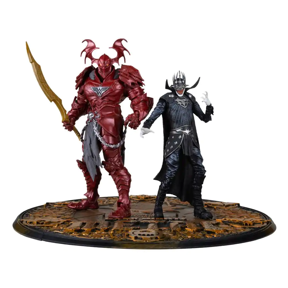 DC Multiverse McFarlane Collector Edition Action Figure 2-Pack #04 Batman who laughs (Knight Armor) & Merciless (Dark Multiverse)  18 cm product photo