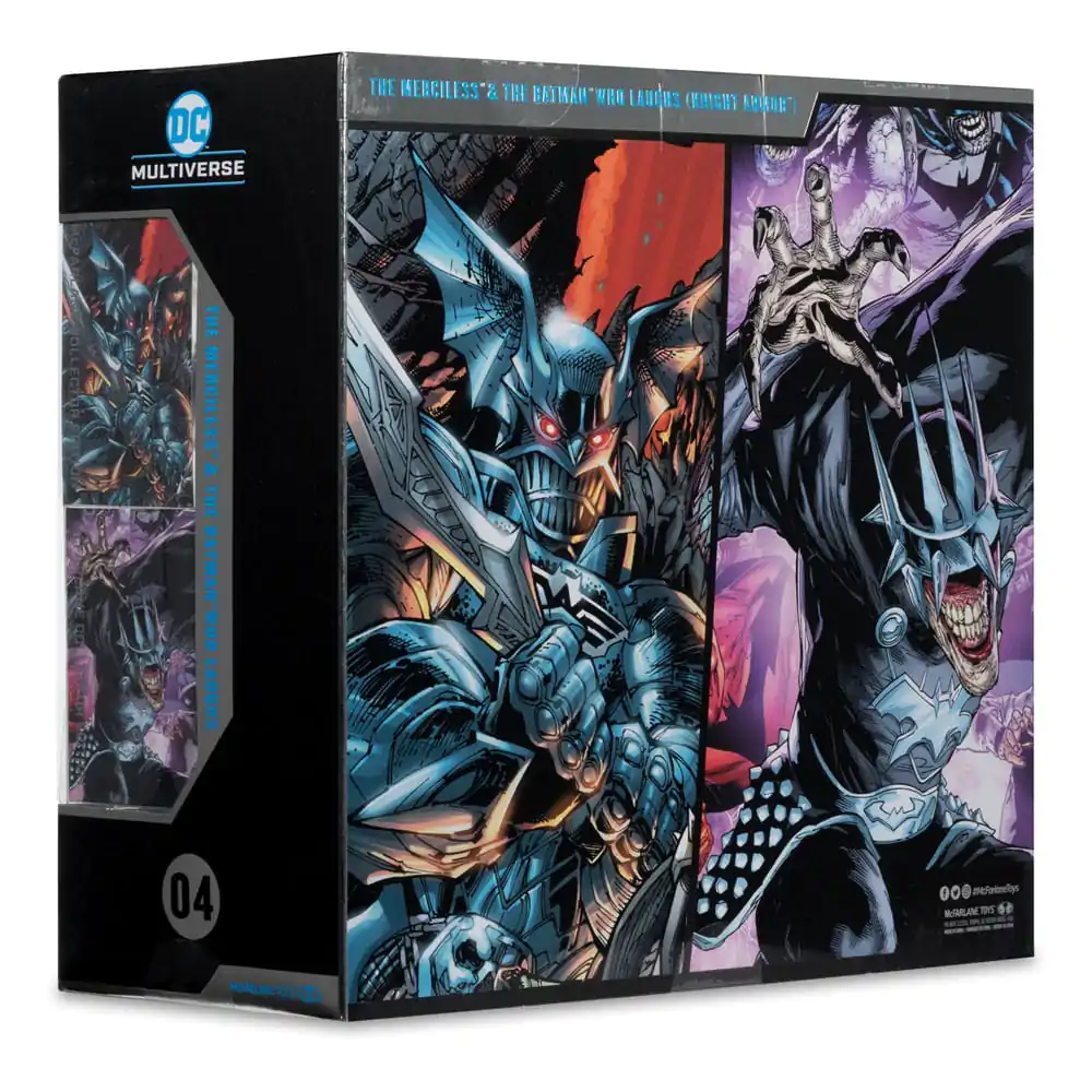 DC Multiverse McFarlane Collector Edition Action Figure 2-Pack #04 Batman who laughs (Knight Armor) & Merciless (Dark Multiverse)  18 cm product photo
